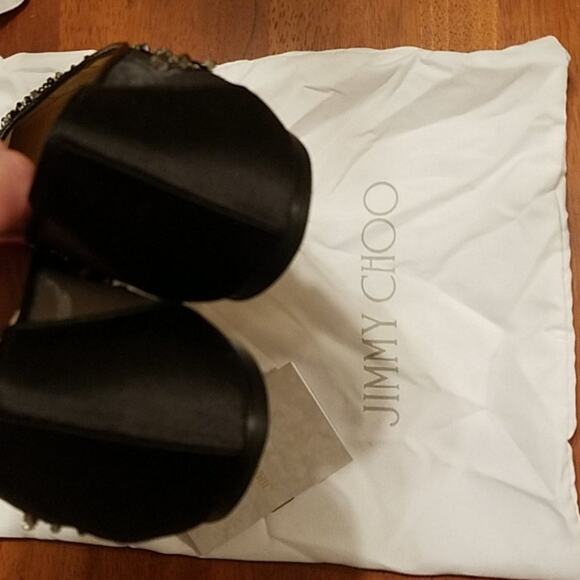 JIMMY CHOO ROMY Embellished Flats 41/10.5 - Picture 10 of 12